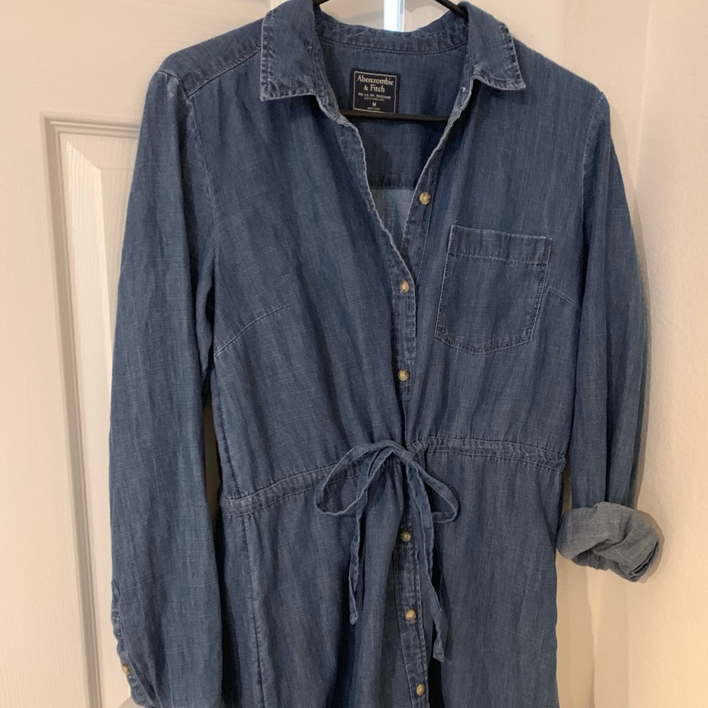 Last chance Button down jean dress
